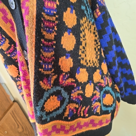 Farm Rio Pineapple Cardigan Size M See Measurements For Sizing - Picture 3 of 11